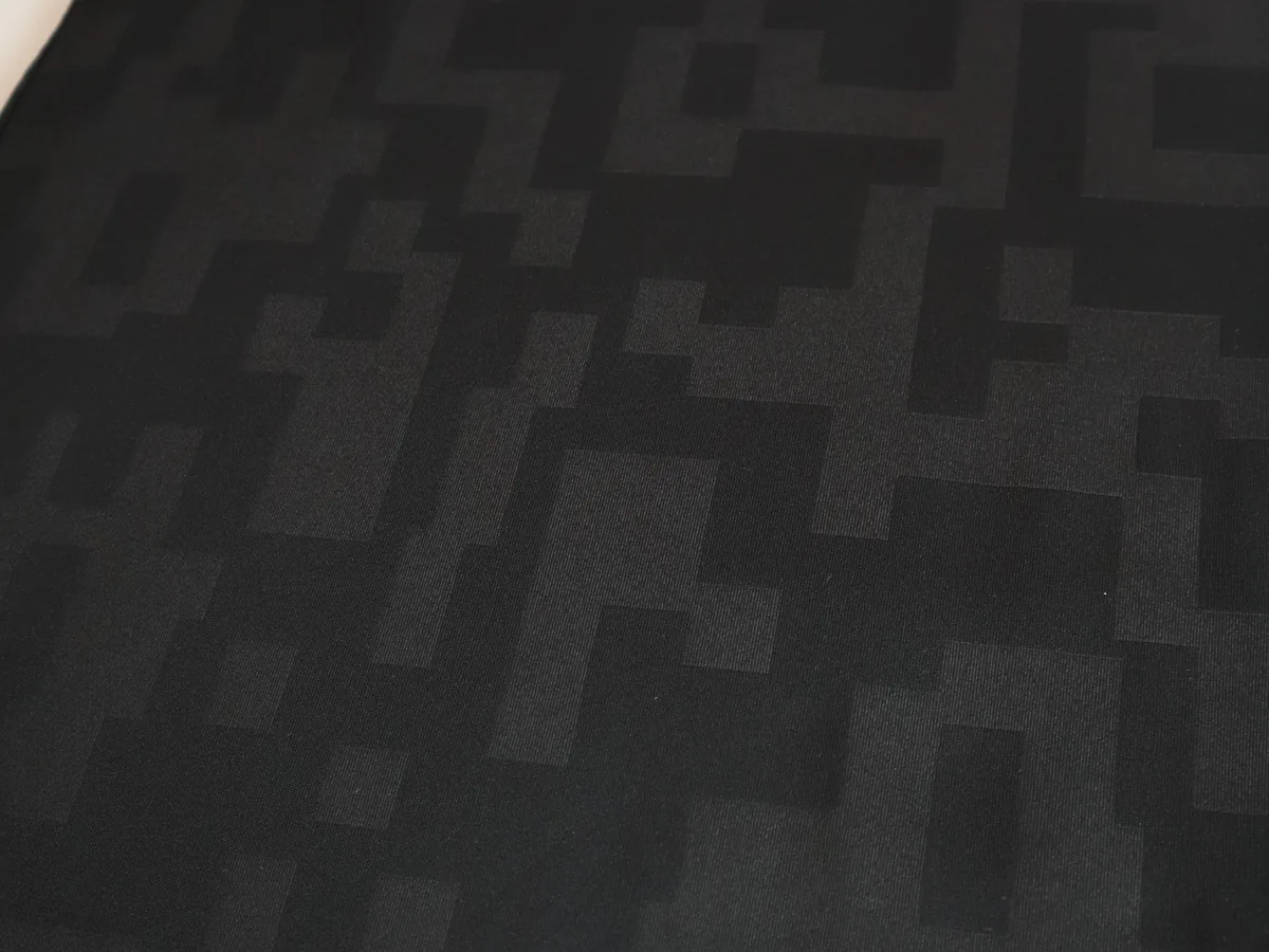 Tetris — woven jacquard pattern sample